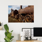 シーワード半島、アラスカ、どこにも行けない列車 ポスター (ホームオフィス)