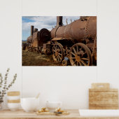 シーワード半島、アラスカ、どこにも行けない列車 ポスター (キッチン)