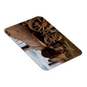 シーワード半島、アラスカ、どこにも行けない列車 マグネット (右側)