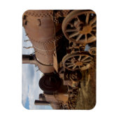 シーワード半島、アラスカ、どこにも行けない列車 マグネット (縦)