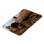 シーワード半島、アラスカ、どこにも行けない列車 マグネット (左側)