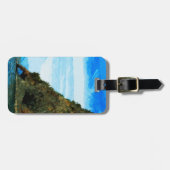 シーワード・アラスカ湾外の抽象芸術 ラゲッジタグ (正面横)