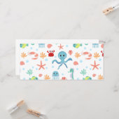 シーワールドパターン カード (正面/裏面インサイチュ)