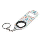 シーワールドパターン キーホルダー栓抜き (正面アングル)