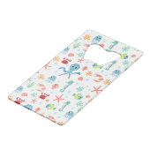 シーワールドパターン クレジットカード栓抜き (裏面アングル)