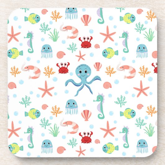 シーワールドパターン コースター (正面)