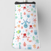 シーワールドパターン ゴルフヘッドカバー (回転90)