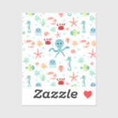 シーワールドパターン シール (シート)