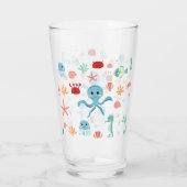 シーワールドパターン タンブラーグラス (裏面)