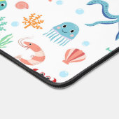 シーワールドパターン デスクマット (コーナー)