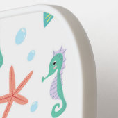 シーワールドパターン ピックルボールラケット (左詳細)