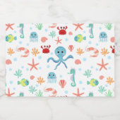 シーワールドパターン フードラベル (シングルラベル)