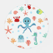 シーワールドパターン メタルオーナメント (裏面)