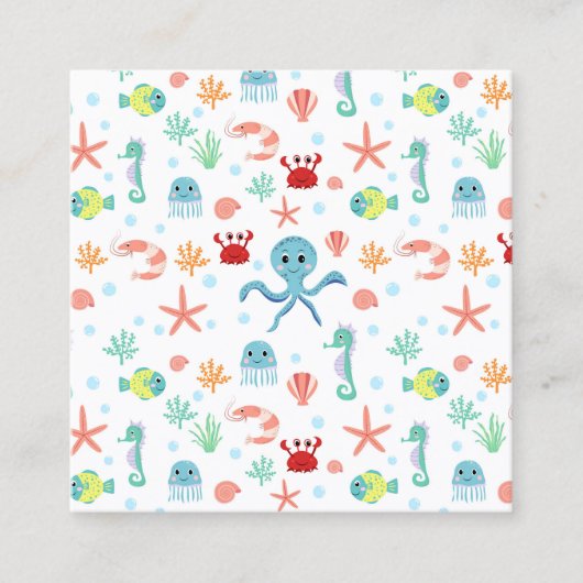 シーワールドパターン 割引カード (正面)