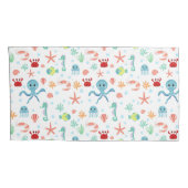 シーワールドパターン 枕カバー (裏面-右)