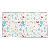 シーワールドパターン 枕カバー (裏面-左)