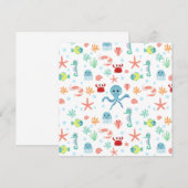 シーワールドパターン 案内状 (正面/裏面)