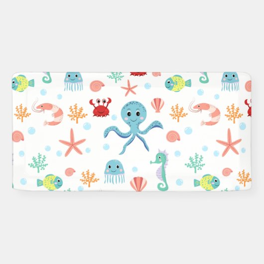 シーワールドパターン 横断幕 (横)