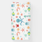 シーワールドパターン 横断幕 (縦)