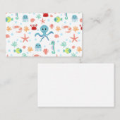 シーワールドパターン 紹介カード (正面/裏面)