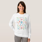 シーワールドパターン Tシャツ (正面フル)