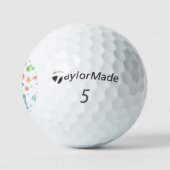 シーワールド柄 ゴルフボール (ロゴ)