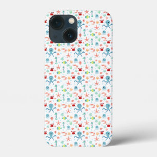シーワールド柄 iPhone 13 MINIケース