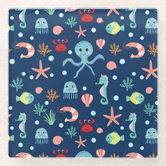 シーワールド ガラスコースター (正面)