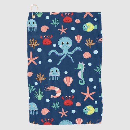 シーワールド ゴルフタオル (正面)