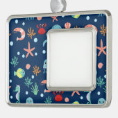 シーワールド シルバープレートフレームオーナメント (左)