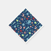 シーワールド スタンダードカクテルナプキン (角)