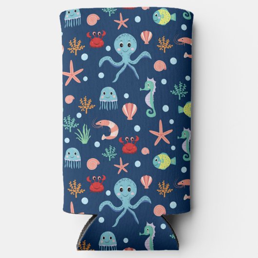 シーワールド スリム缶クーラー (正面)