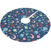 シーワールド ブラッシュドポリエステルツリースカート (アングル)