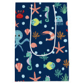 シーワールド ミディアムペーパーバッグ (裏面)