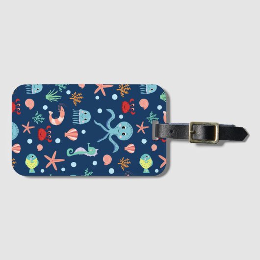 シーワールド ラゲッジタグ (正面横)