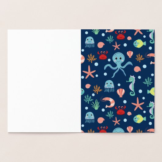 シーワールド 箔カード (内部)