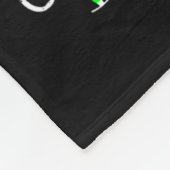 シーンから逃れる北極の矯正 フリースブランケット (角)