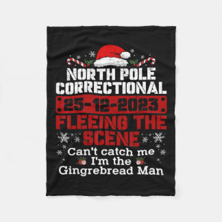 シーンから逃れる北極の矯正 フリースブランケット