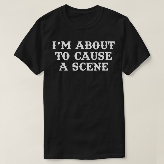シーンを引き起こそうとしている2 Tシャツ (デザイン正面)