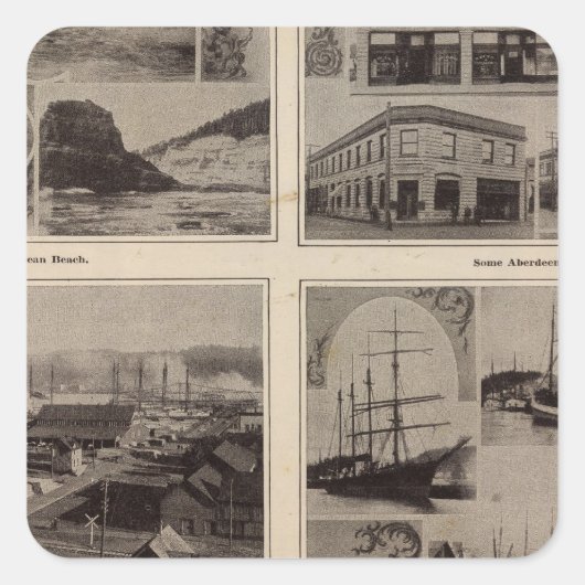 シーンアバディーン、ウォッシュ スクエアシール (正面)