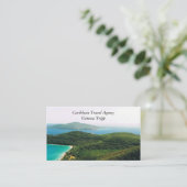 シーン付きビジネスカリブのカード 名刺 (スタンド正面)