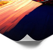 シーン鮮やかデザインポモダンスター ポスター (角)