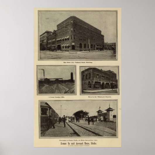 シーン、ボイズ、アイダホ ポスター (正面)