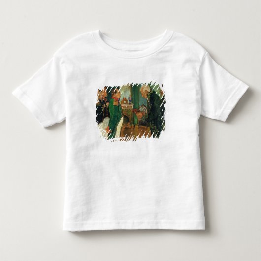 シーンBaptiste de Lamarck トドラーTシャツ (正面)