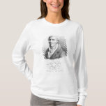 シーンBaptiste de Monetのポートレート Tシャツ<br><div class="desc">シーンBaptiste de MonetのポートレートルイLeopold Boilly |の芸術の位置によって|: Bibliotheque Nationaleのパリ、フランス|のフランスのな芸術家|のイメージのコレクション数: XIR213024</div>