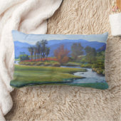 シーンfromエッセナリゾートバイブルース・チュニス ランバークッション (ブランケット)