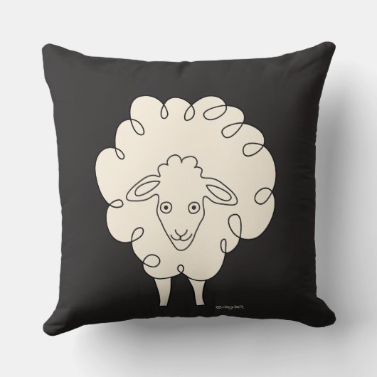 シーーッ! クッション (裏面)