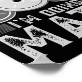 シーー私は数学のフィットネス重量挙げトレーニング ポスター (角)