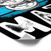 シーー私は数学のフィットネス重量挙げトレーニング ポスター (角)