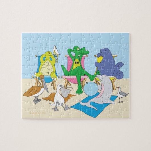 シー先住民8x10ジグソーパズル ジグソーパズル (横)